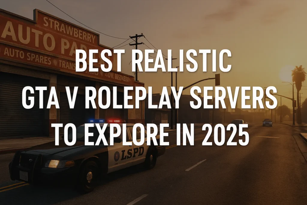 Best Realistic GTA V Roleplay Servers to Explore in 2025
