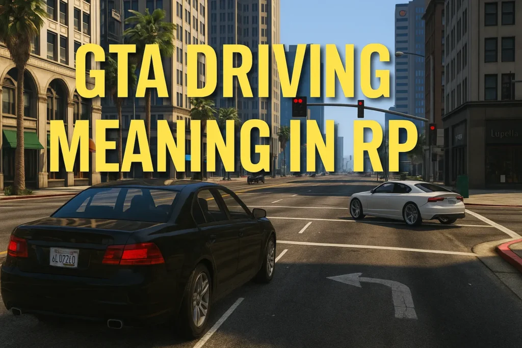 GTA Driving Meaning in RP