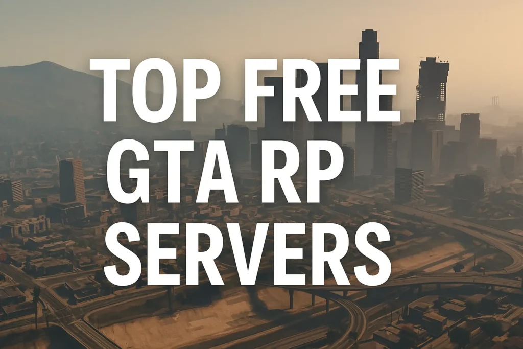 Top Free GTA RP Servers to Join